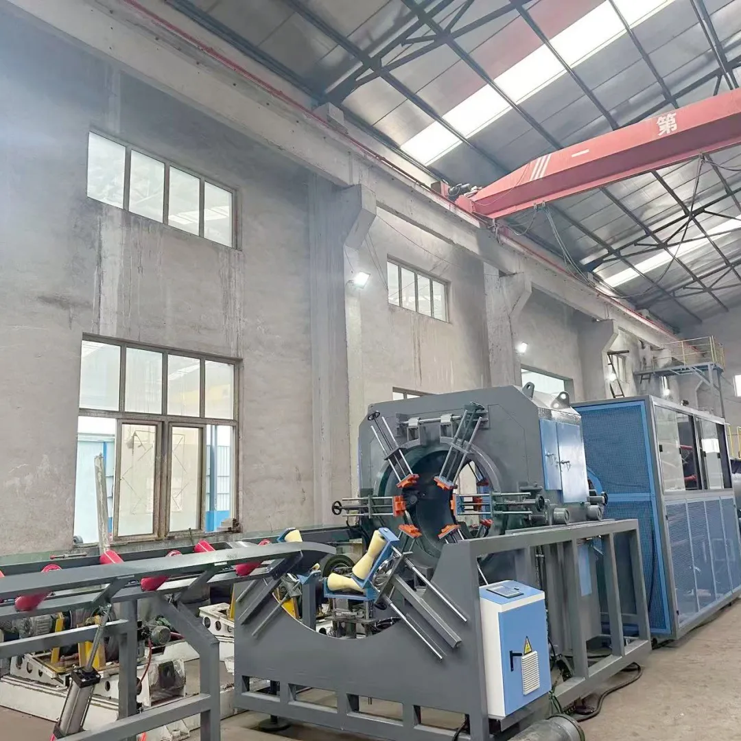 Экструзионная линия для производства оболочки для теплоизоляционных труб ППУ из ПНД