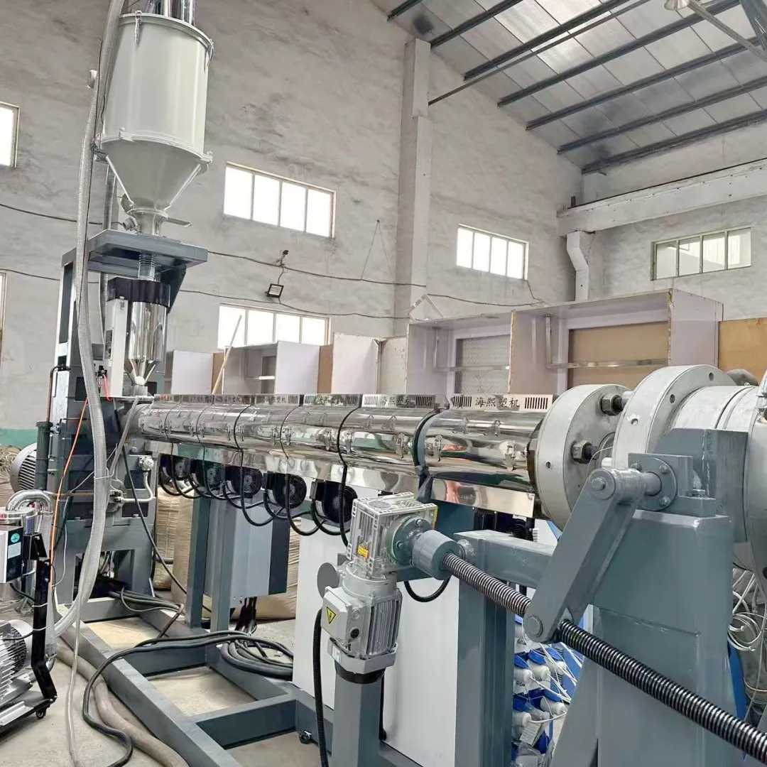 Экструзионная линия для производства оболочки для теплоизоляционных труб ППУ из ПНД