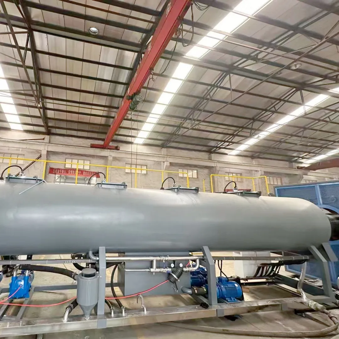 Экструзионная линия для производства оболочки для теплоизоляционных труб ППУ из ПНД