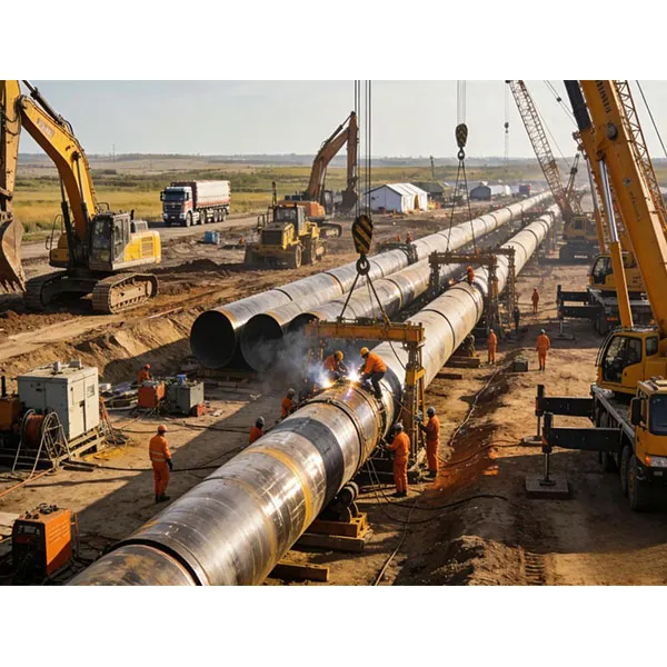 2026 строительство глобальной трубопроводной сети приветствует новый пик, технология формования сверхвысоких стальных труб в центре внимания отрасли