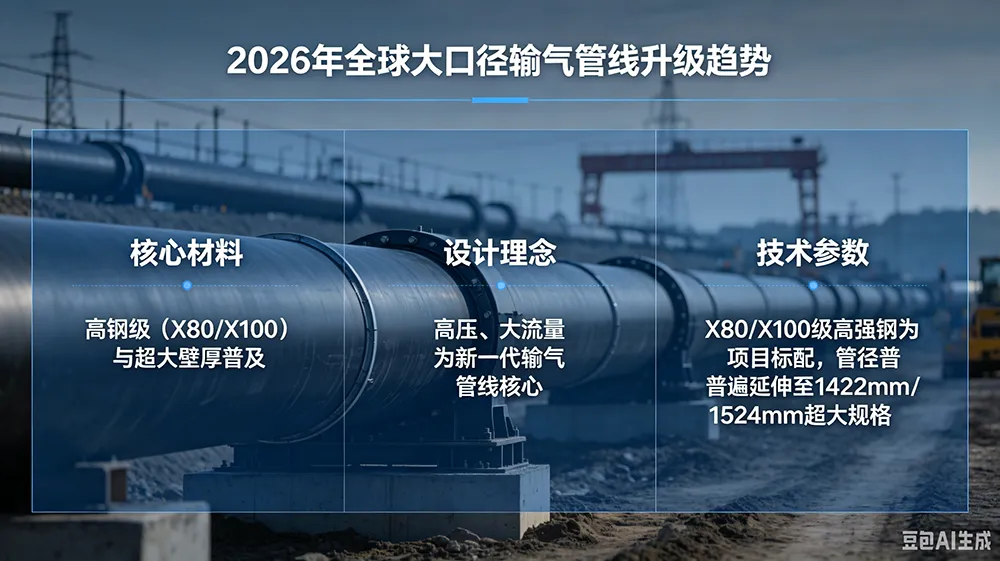 Глобальная модернизация газопроводов большого диаметра в 2026 году