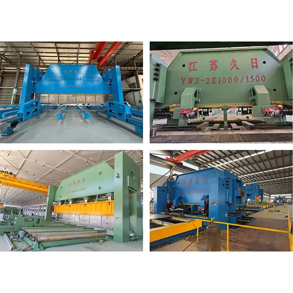 Тяжелая техника развернута, миссия выполнена! Формовочный станок Jiangsu Jiuri JCO и станок предварительной гибки YWJ успешно доставлены в Алашанькоу Синьбо!