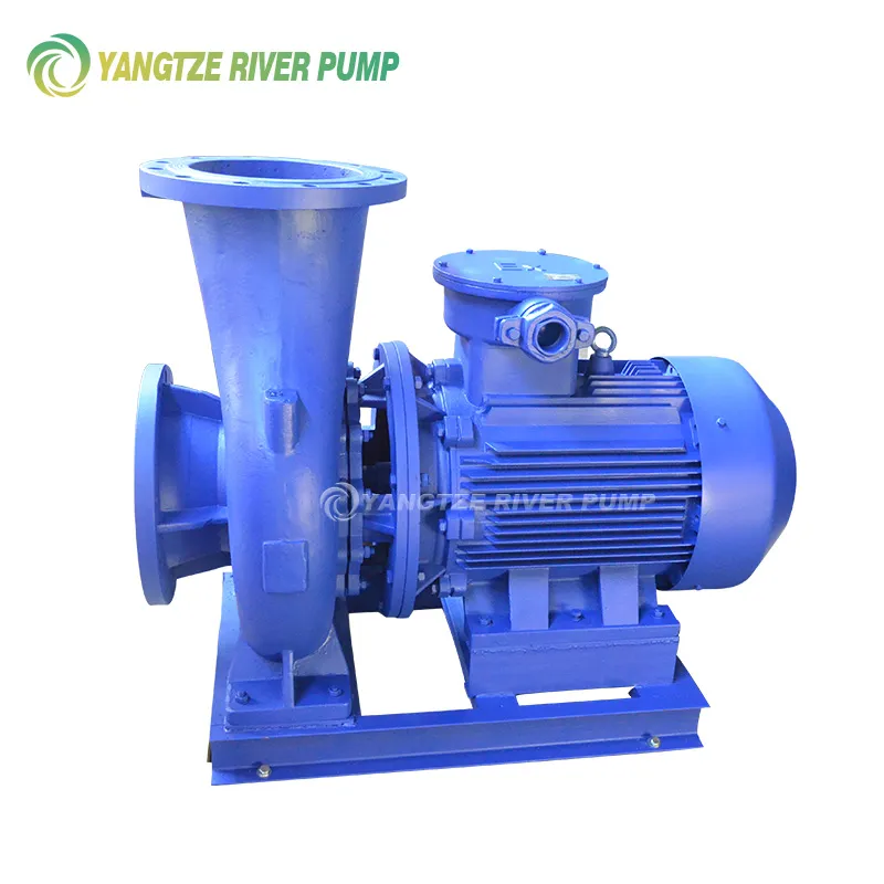 Одноступенчатые горизонтальные трубопроводные центробежные насосы ISW и ISWH