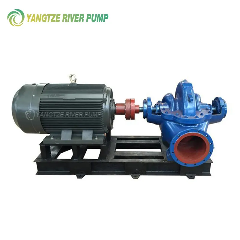 Одноступенчатые центробежные насосы двустороннего входа типа S