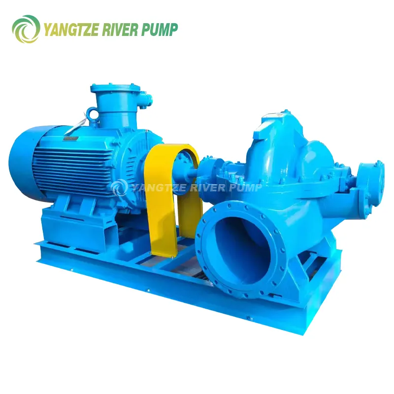 Одноступенчатые центробежные насосы двустороннего входа типа S