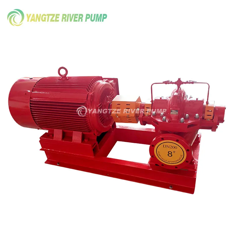 Одноступенчатые центробежные насосы двустороннего входа типа S