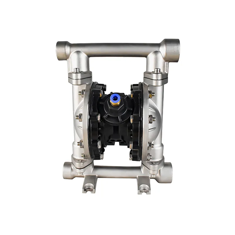 Металлические пневматические мембранные насосы QBK