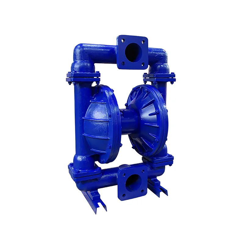 Металлические пневматические мембранные насосы QBK