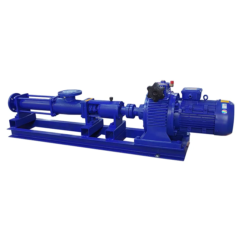 Бесступенчато регулируемые шнековые насосы типа G