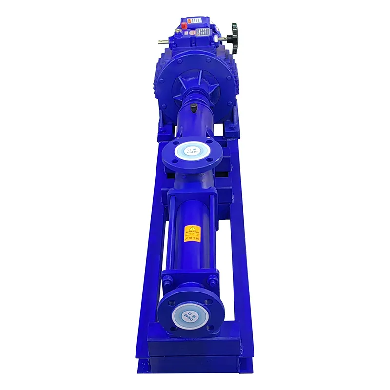 Бесступенчато регулируемые шнековые насосы типа G