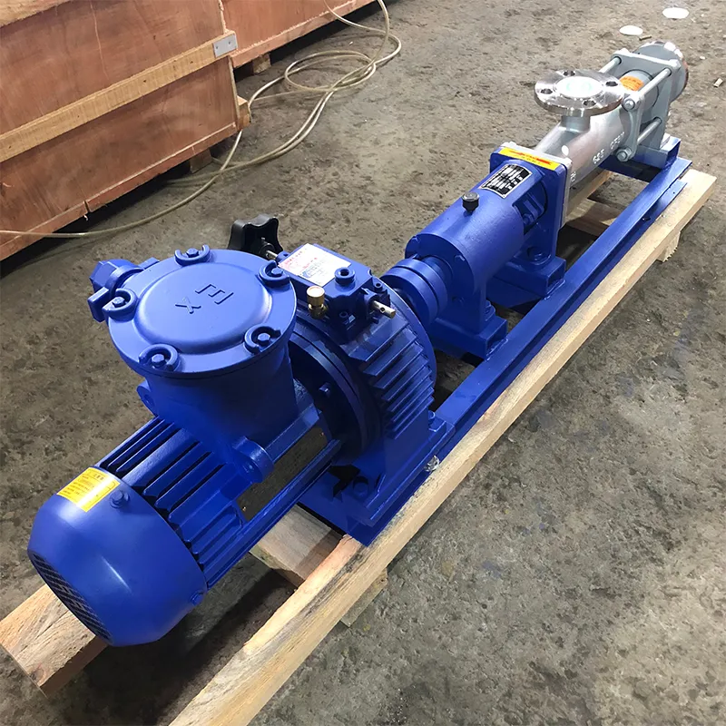 Бесступенчато регулируемые шнековые насосы типа G