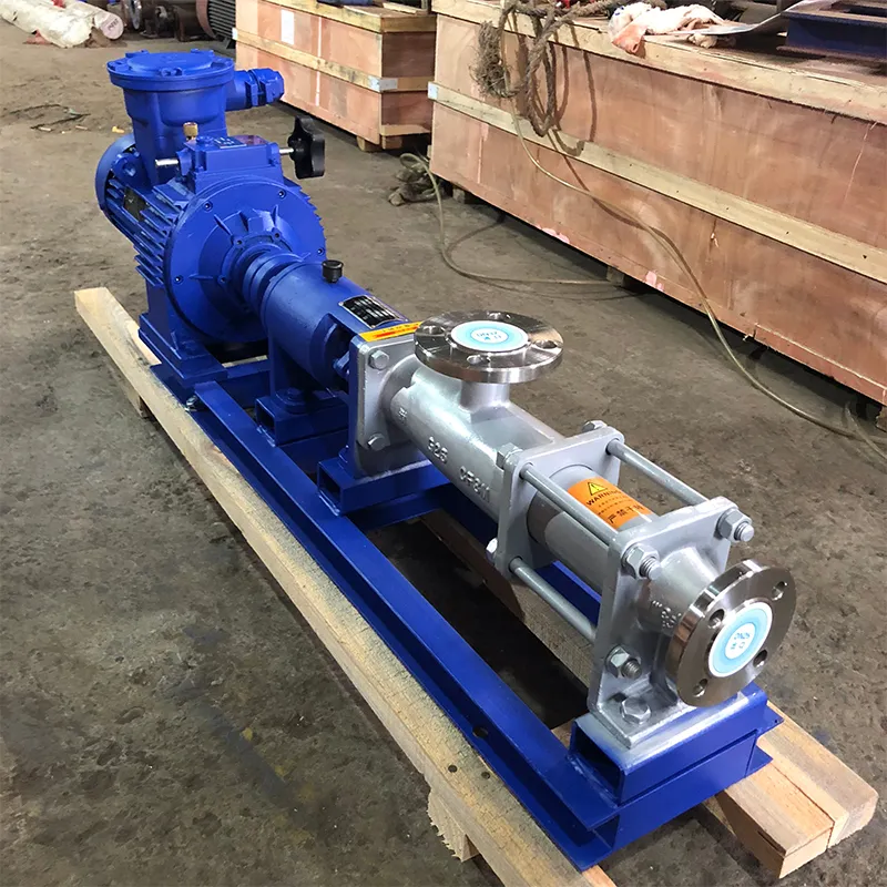 Бесступенчато регулируемые шнековые насосы типа G