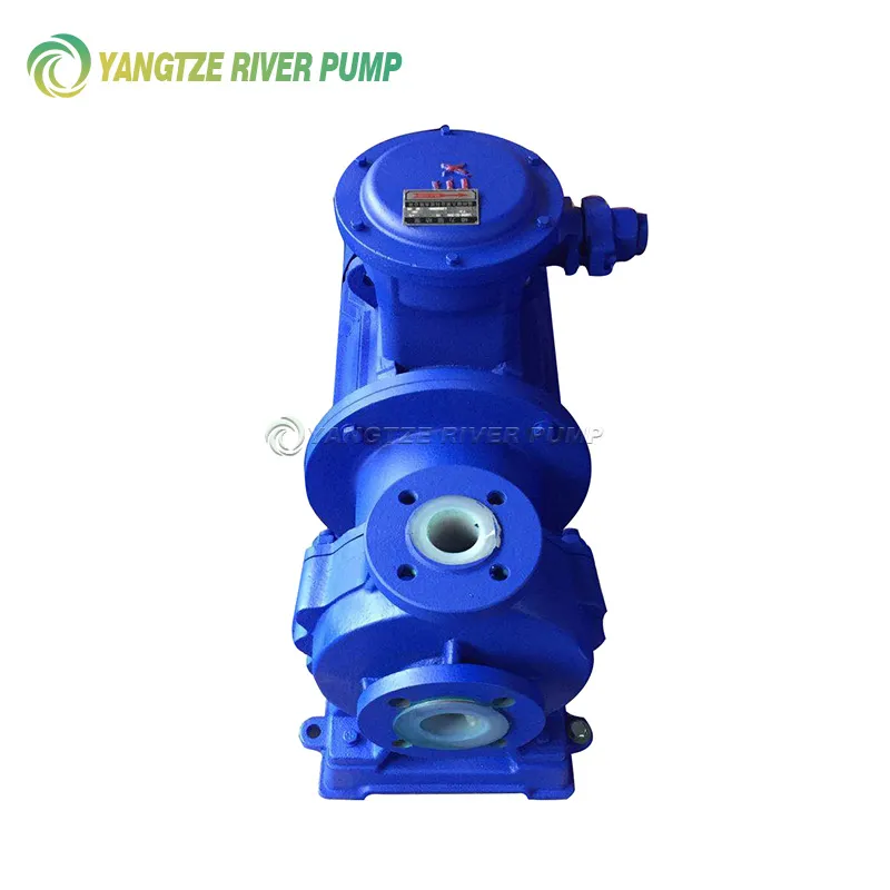 Магнитные насосы с футеровкой из фторопласта CQB-F