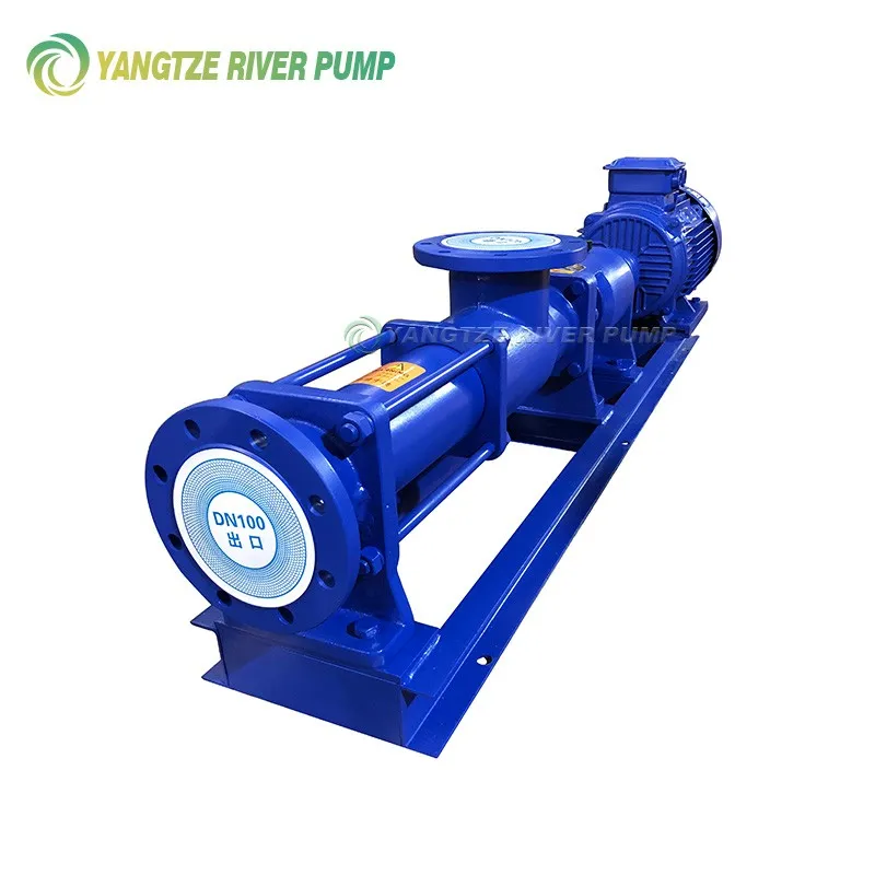 Одношнековые насосы типа G