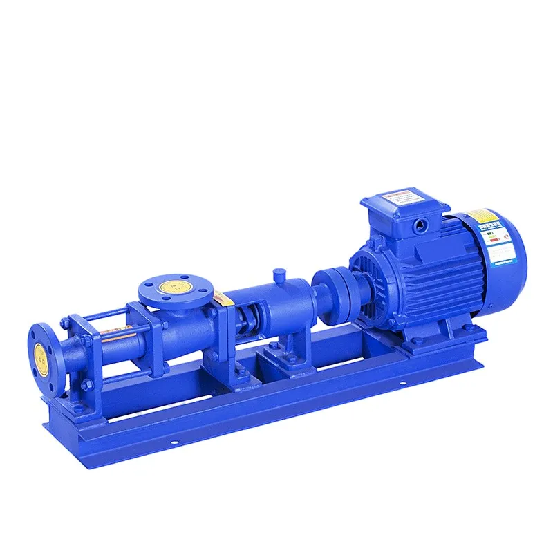 Одношнековые насосы типа G