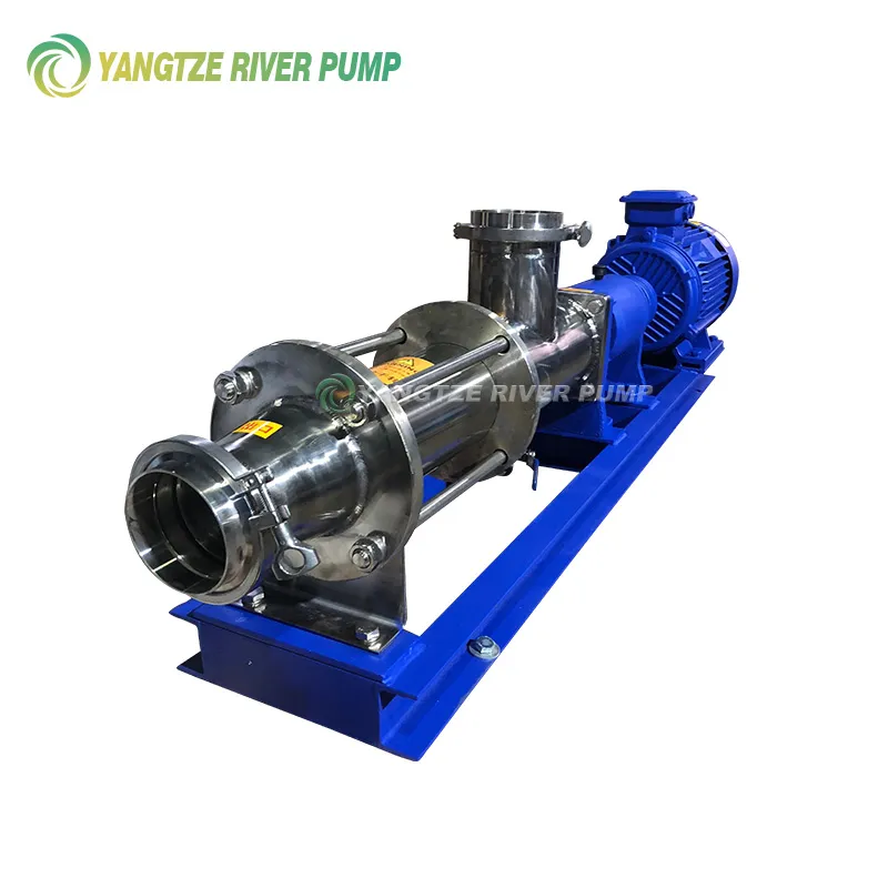 Шнековые насосы санитарного исполнения типа GF