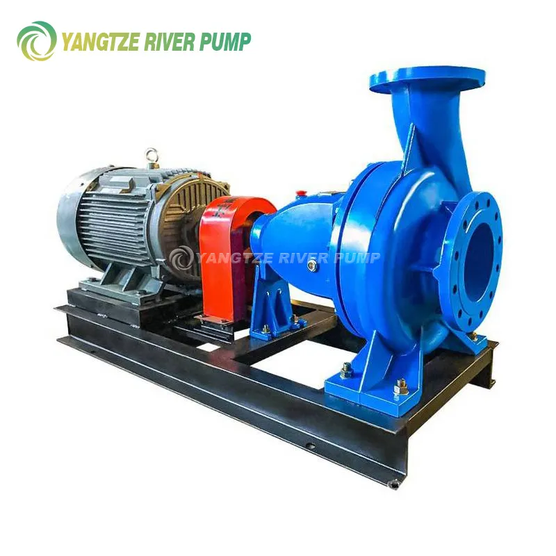 Горизонтальные химические центробежные насосы типов IS и IR