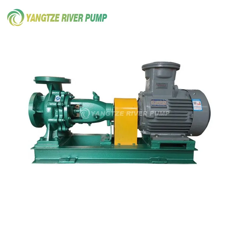 Горизонтальные химические центробежные насосы типов IS и IR