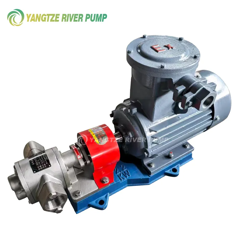 Шестерёнчатые масляные насосы типа KCB