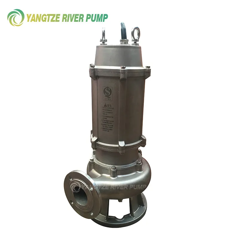 Незасоряющиеся погружные насосы для сточных вод QW