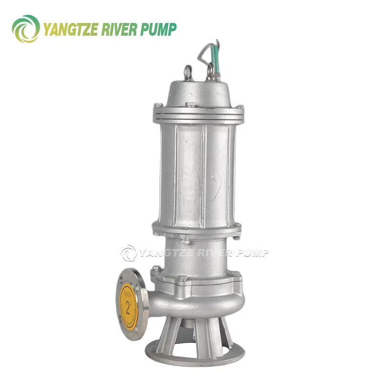 Незасоряющиеся погружные насосы для сточных вод QW