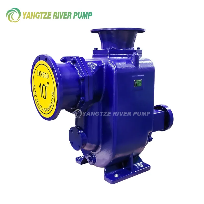 Незасоряющиеся самовсасывающие насосы для сточных вод ZW