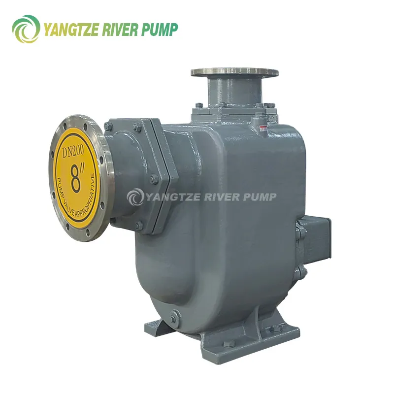 Незасоряющиеся самовсасывающие насосы для сточных вод ZW