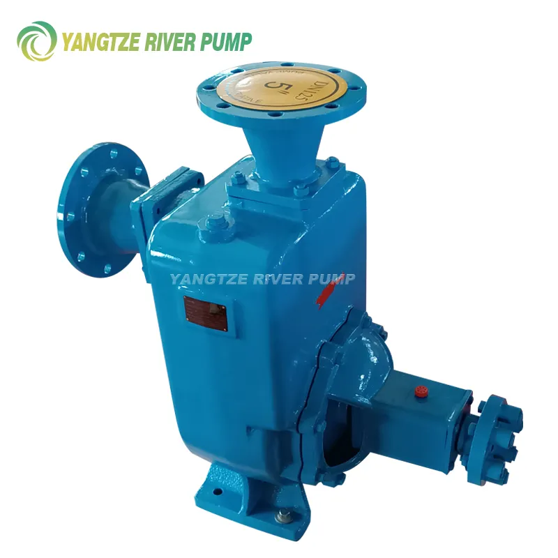 Незасоряющиеся самовсасывающие насосы для сточных вод ZW