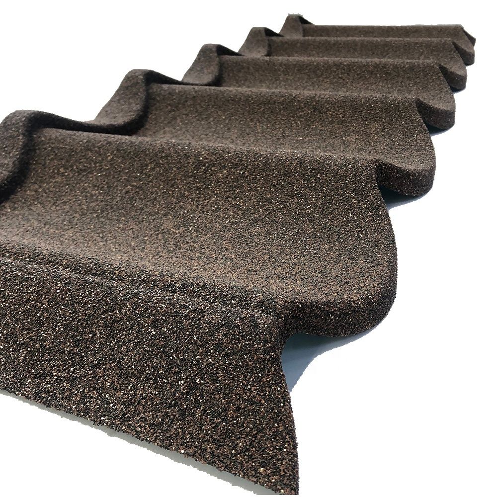 кровельные плитки с цветным каменной покрытием