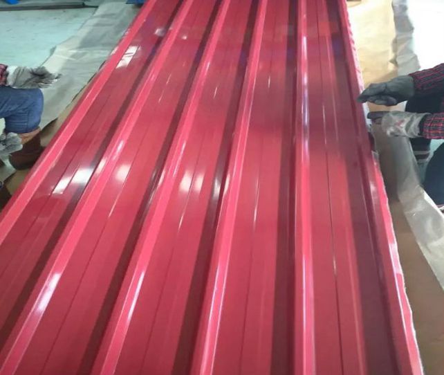 Валкованная цветная сталь T-образной формы, вертикальная укладка