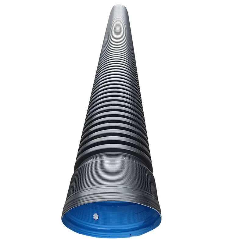 HDPE гофрированная труба с двойными стенками – DN300-DN400