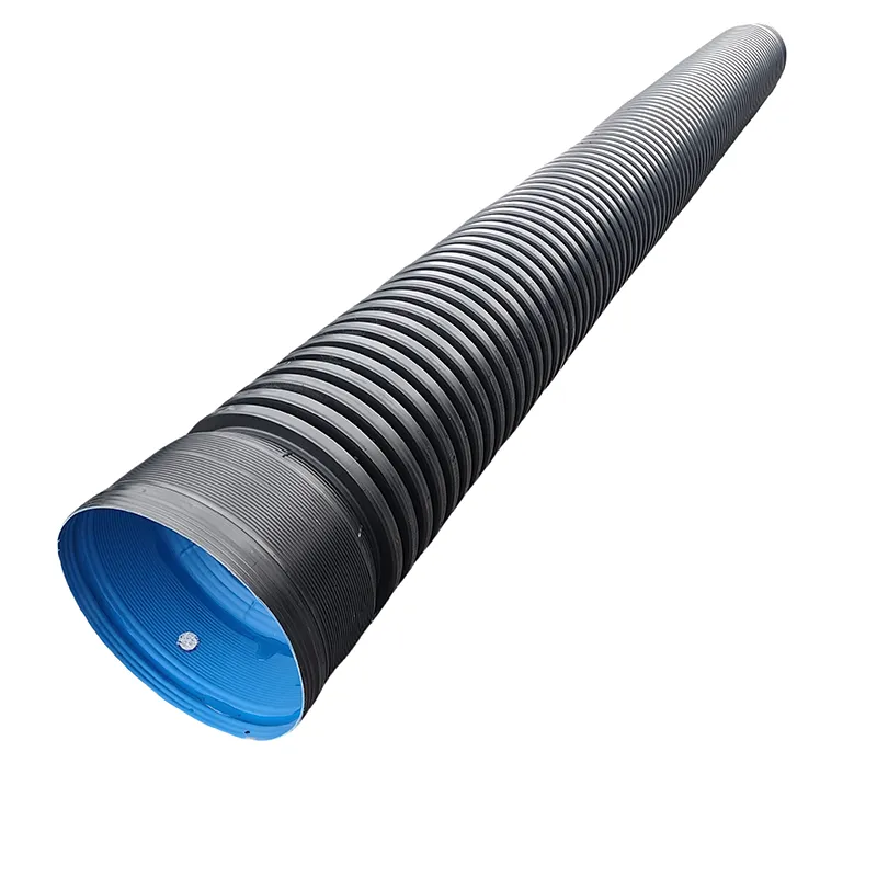 HDPE гофрированная труба с двойными стенками – DN500-600-800