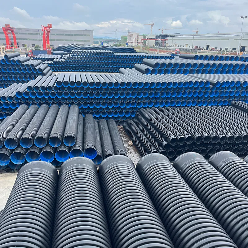 Двустенная гофрированная труба HDPE: инновационное решение для современной дренажной системы