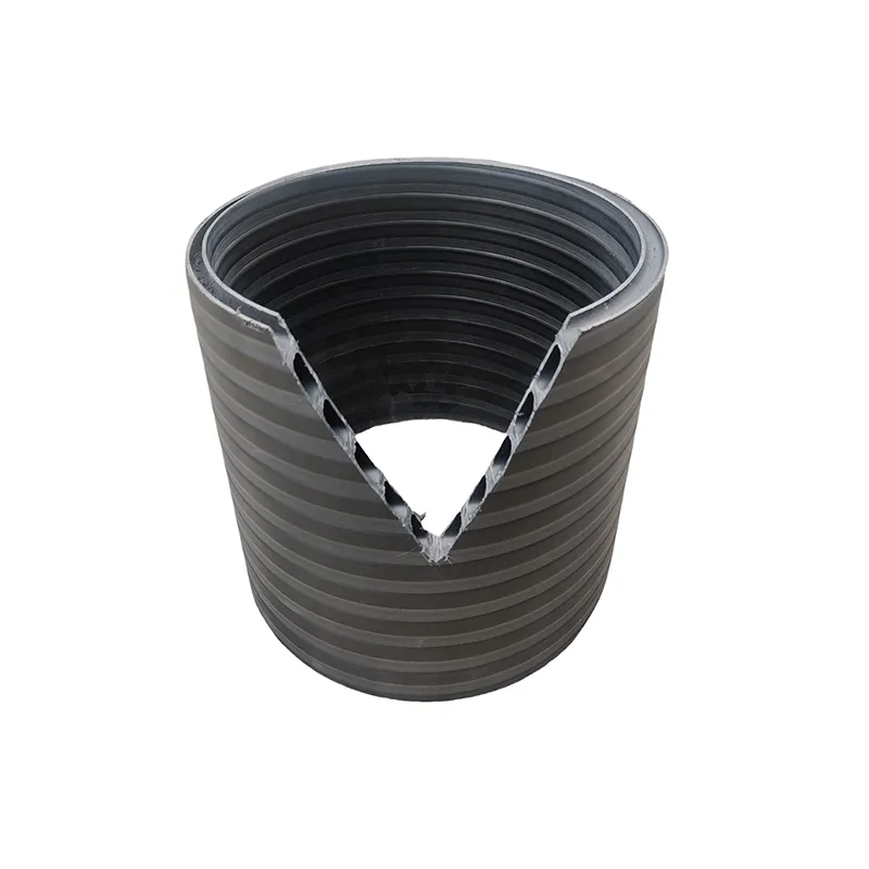 Труба спиральная двухслойная из ПНД (тип A)