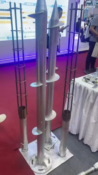 Винтовые сваи для солнечных станций стали главным трендом на выставке SNEC 2026: компания Zhongtang представила обновленную линейку фундаментных решений для глобальных фотоэлектрических проектов