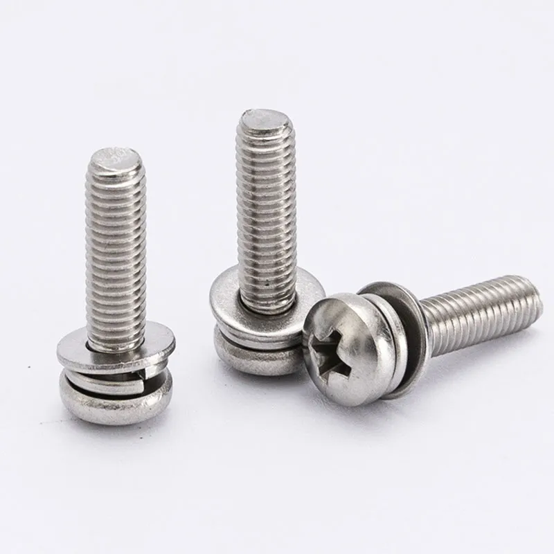 Винт с полукруглой головкой