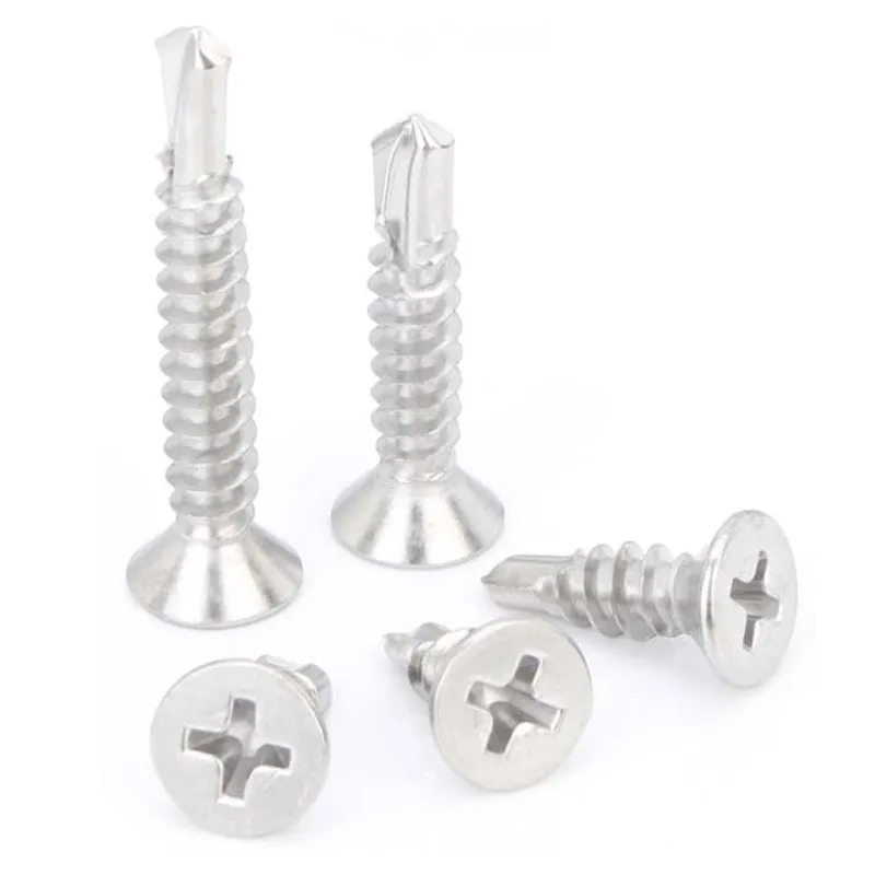 Винт саморез со сверлящим наконечником