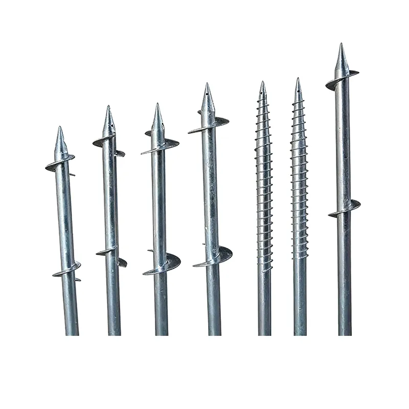 Грунтовые сваи