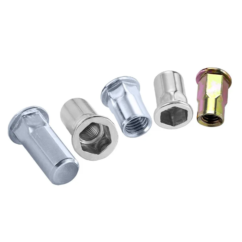 Шестигранная резьбовая вытяжная заклепка