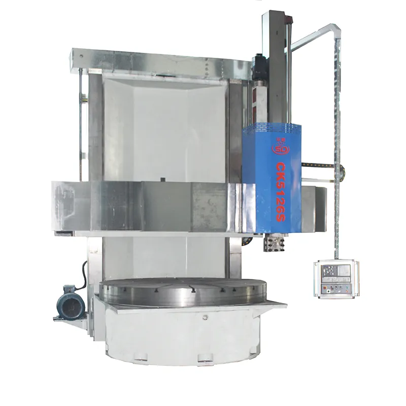 Одностоечный вертикальный токарный станок с ЧПУ серии CK126S