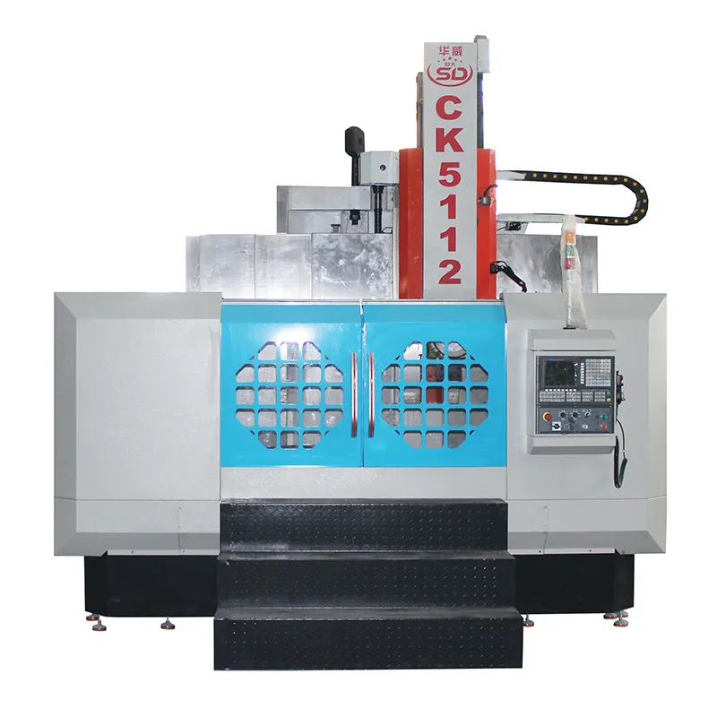 Одностоечный вертикальный токарный станок с ЧПУ серии CK5112