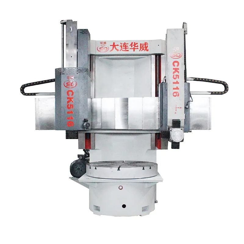 Одностоечный вертикальный токарный станок с ЧПУ серии CK5116S