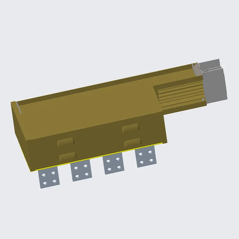 Т-образный вводной узел шинопровода для трансформатора