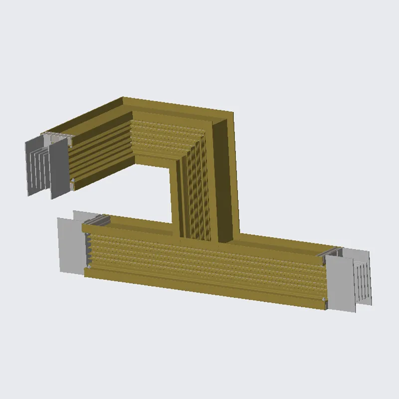 Шинопровод с нестандартным тройником