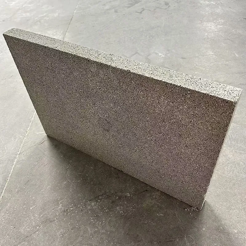 Неорганическая композитная теплоизоляционная плита на основе остеклованных микросфер (версия без вакуумного изоляционного сердечника)