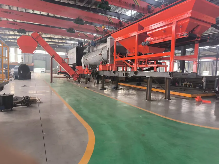 Мобильный барабанный смеситель YHTY60 (1)