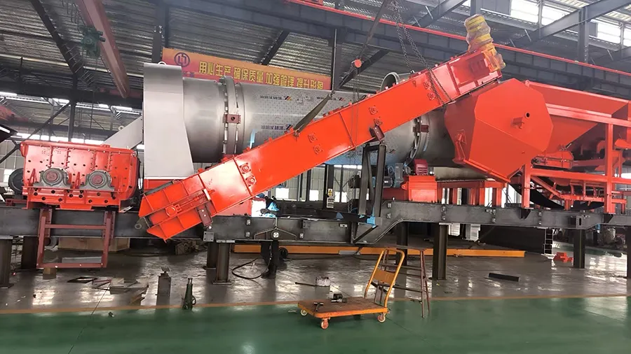 Мобильный барабанный смеситель YHTY60 (2)