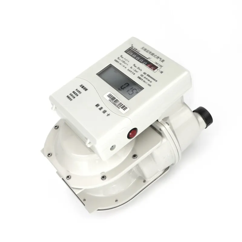Бытовой IoT мембранный газовый счетчик с алюминиевым корпусом