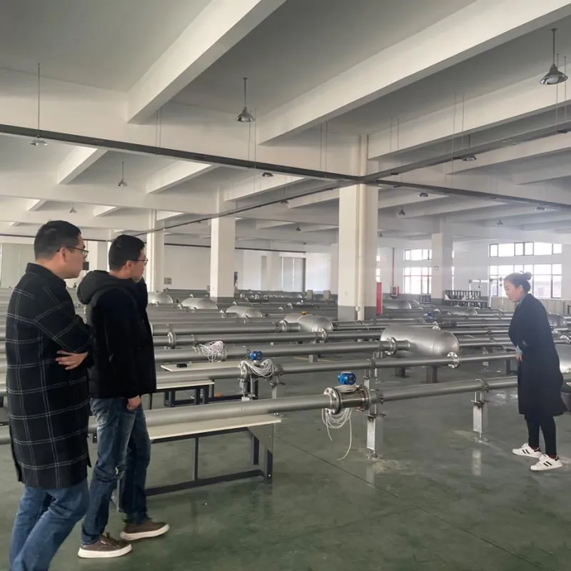 【Обмен и обучение】Исследовательский институт метрологии города посетил и провел обмен с ООО «Чжэцзян Сапфир Приборная Технология»