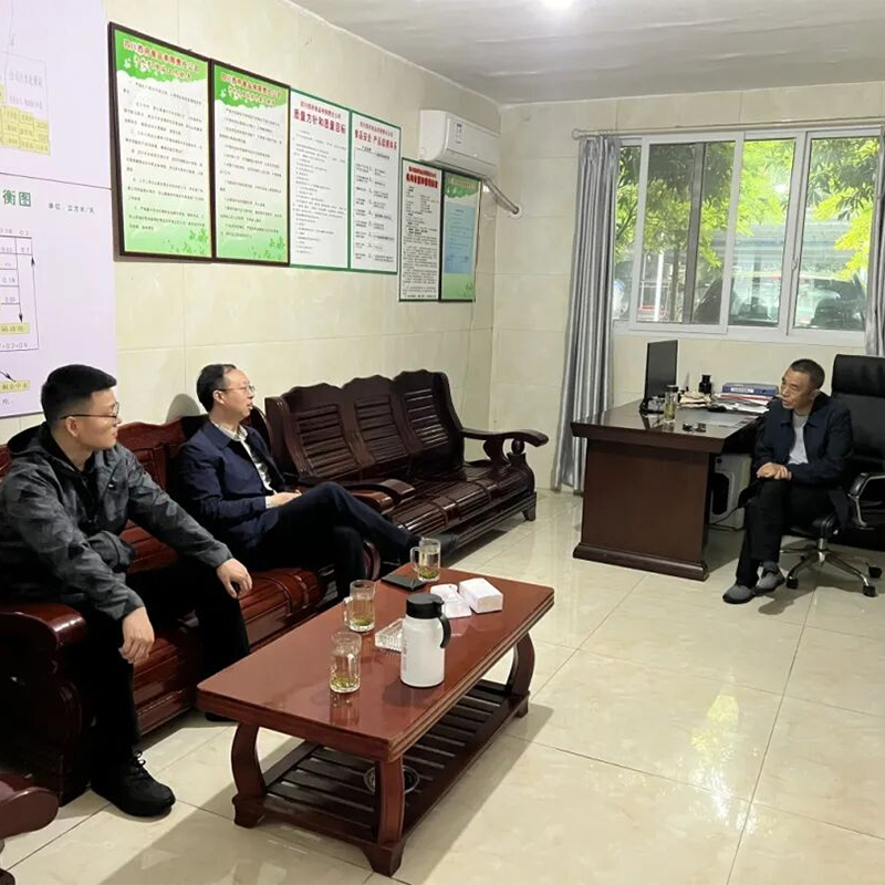 Член Постоянного комитета районного комитета партии, первый заместитель главы районного народного правительства Гао Хао провёл инспекцию по вопросам безопасности производства в посёлке Синьдянь